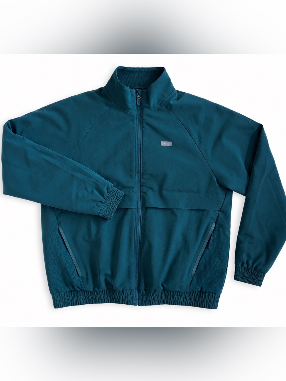 FIGS Sydney Performance Scrub Jacket Caribbean Blue Size XS - Picture 3 of 14